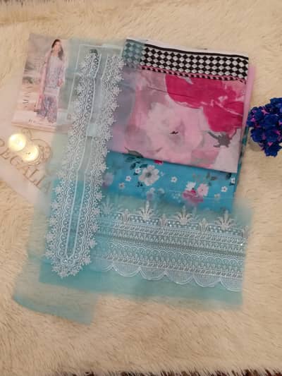 Sale on Eid collection branded regalia 3pc embroidered lawn