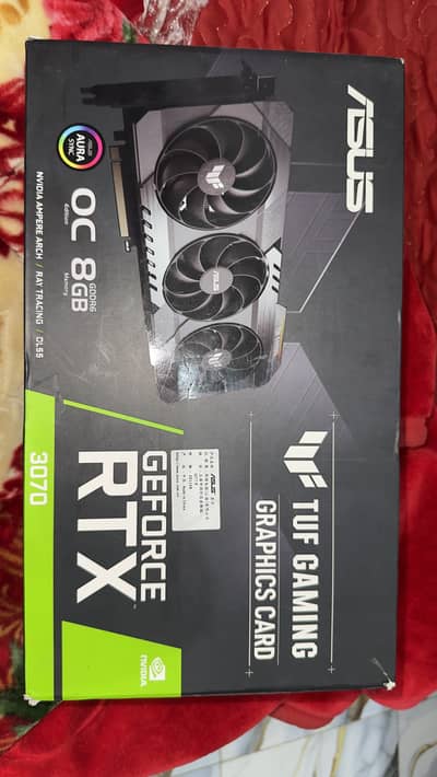 ASU's 3070 Graphics Card | 8gb GDDR6 | GeForce RTx 3070