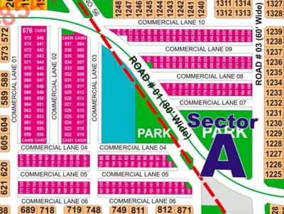 4 Marla Commercial Plot in Sector A