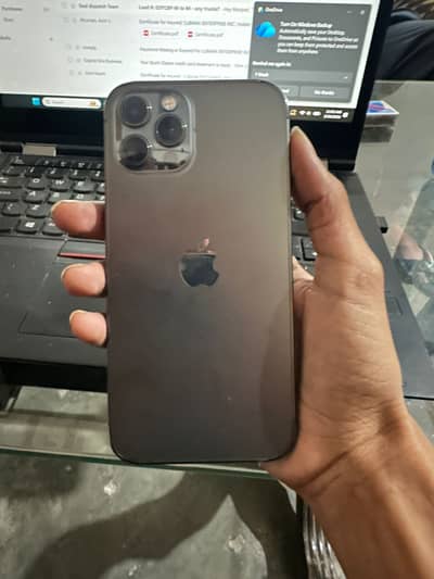 12 pro with box pta approved 128 gb memory