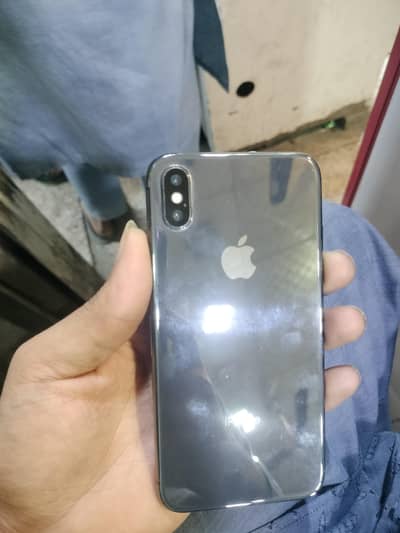 I phone X official PTA approved 64 GB 77 battery health face of
