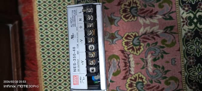 MeanWell Enclosed Type SMPS 350.4W 24V 14.6A NES-350-24 Power Supply