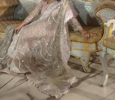 full heavy pink color pearls maxi . . . looks like new