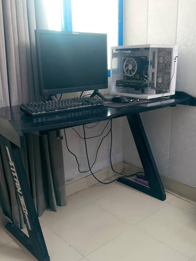 Midrange PC Complete Setup For Sell with Gaming table