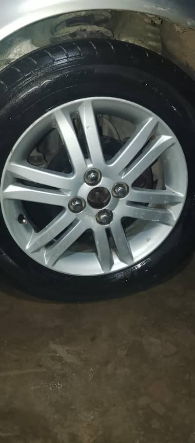 Size 15 Rims with 50% tyres