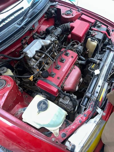 Toyota 16 valve 5AGE engine with Automatic Transmission