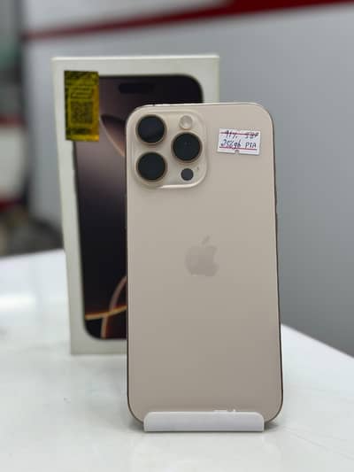 Apple iPhone 16 pro max 256 gb jv with box