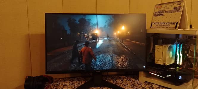 MSI mag275qf gaming monitor 27 inch 1440p 180hz fast IPS 0.5ms