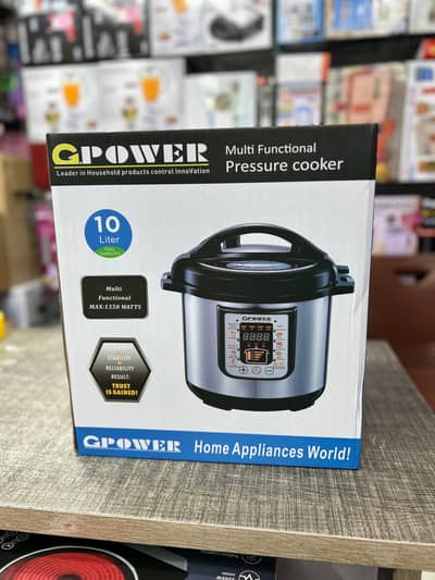 Lot Imported Electric Pressure Cooker | 10L | Multifunctional 8 in 1