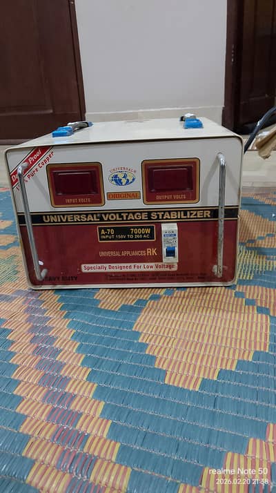 Steplizer 7000 watt new