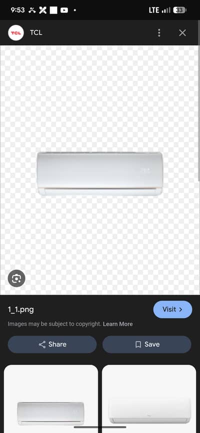 Tcl 1.5 ton inverter ac