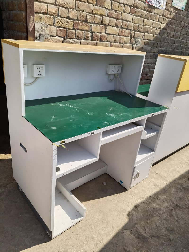 reception table/ iron made/ pc table/ computer table 1