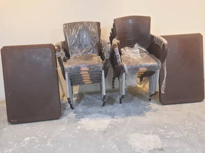 Urgent for sale Chairs tables