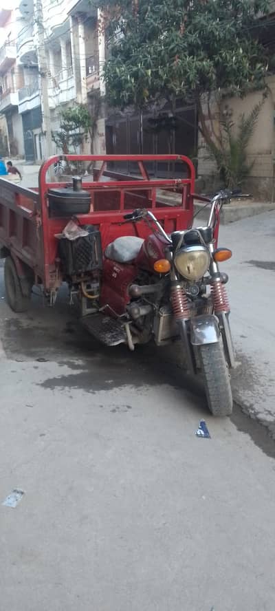 Heavy Duty Loader Rikshaw – Running Condition – Powerful Engine 