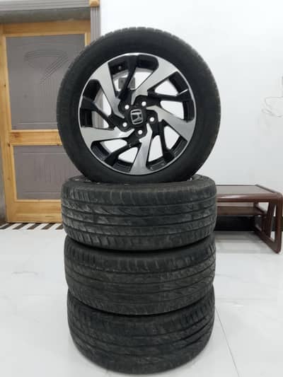 Rims with tyre