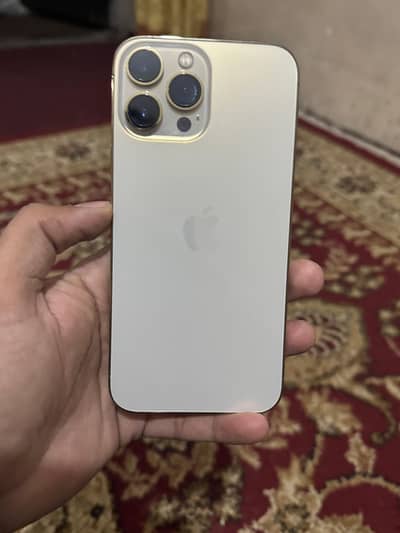 Iphone 13 pro max 256gb gold non PTA (air leaked)