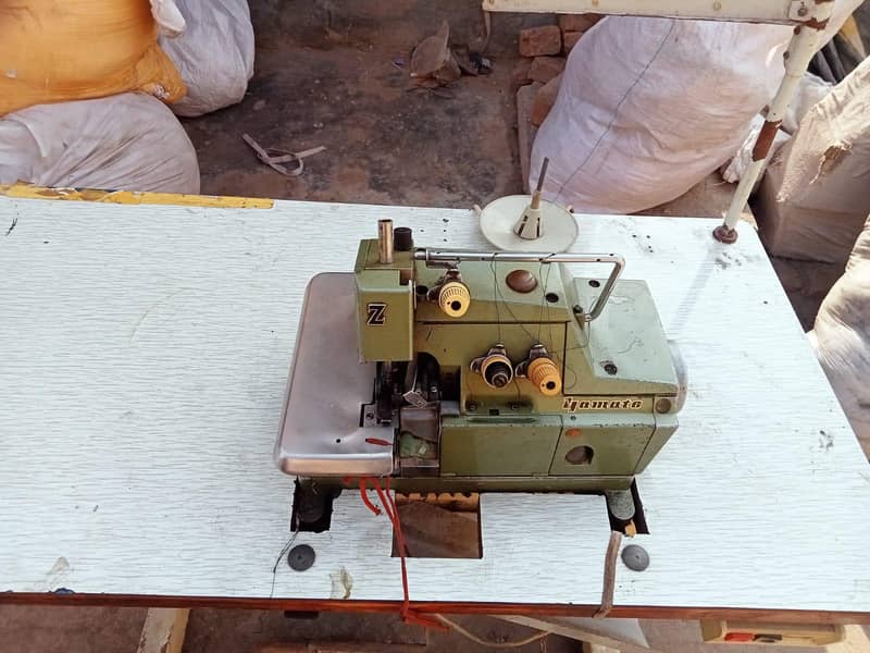 Overlock machine 1