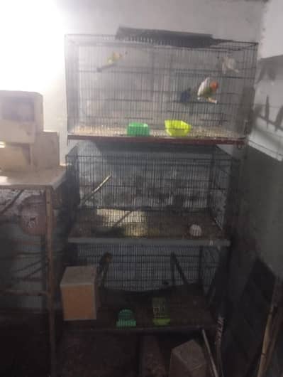 Iron folding cage partition 3*1.5*1.5