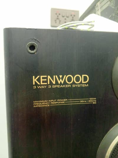 Kenwood Speakers only speakers