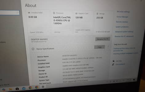 hp laptop lush condition