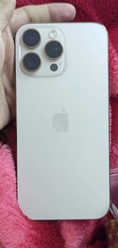 iPhone 16 pro max jv 256gb Desert Titanium