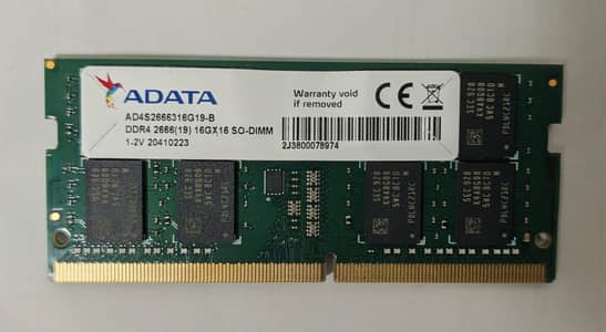 16GB DDR4 Ram
