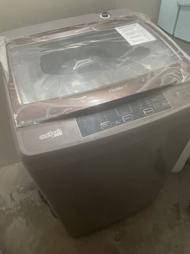 Haier automatic washing machine 4