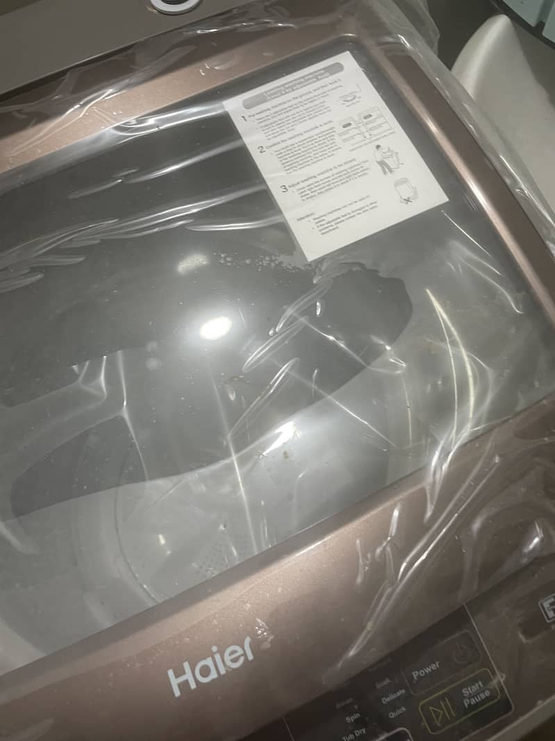 Haier automatic washing machine 5