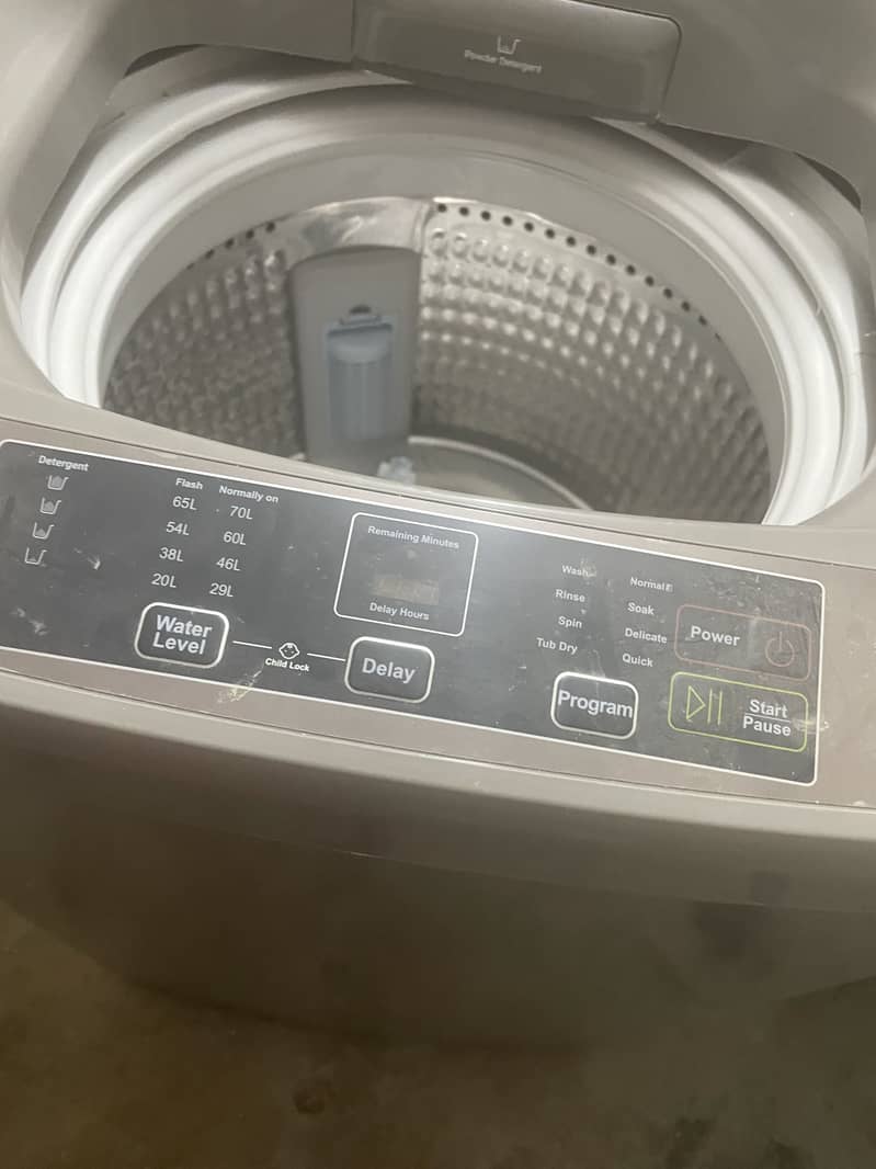 Haier automatic washing machine 6