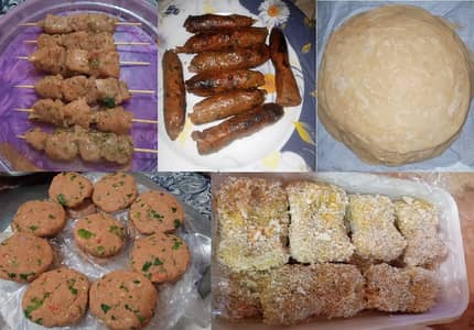 Frozen Food Home Made Seekh Kabab | Shami Kabab | Chicken Steek