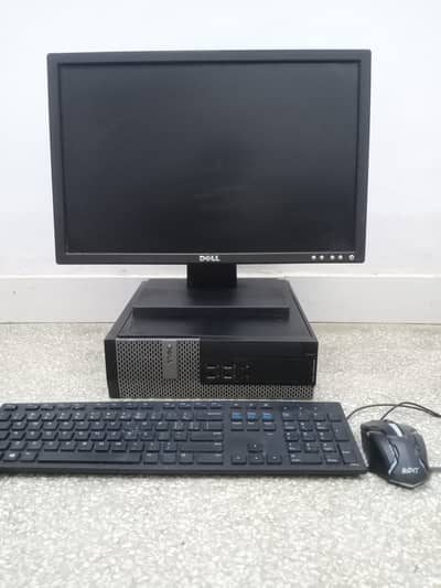 DELL GAMING PC-22INCH LED-256SSD, 8GB RAM, i3 3rd gen, 1GB CARD