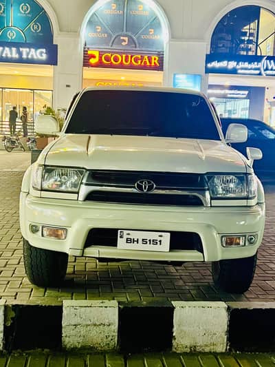 Toyota Hi-lux Surf 2001 model 2017 Custom Auction Karachi Registered