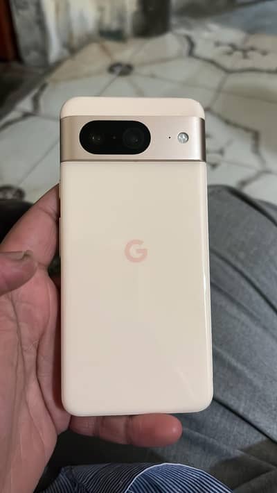 Google pixel 8 official  pta approved  rose gold colour