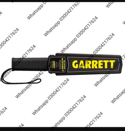 Hand Held Metal Detector (All Brands GARRETT SUPER SCANNERAvailable)