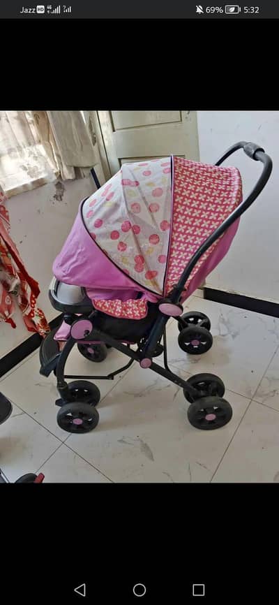 branded pram stroller