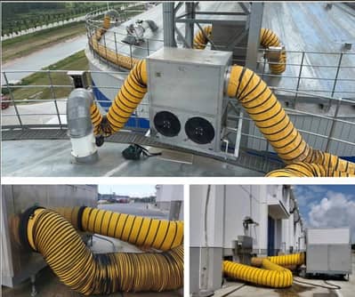HVAC Plant Pipe, Exhaust Fan, Flexible Pipe, Blower, Cabinet Blower