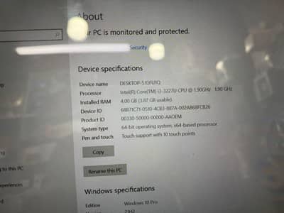 all in one slim xps series i3 3rd gen 8 gb