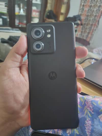 Motorola Edge 2023 Minor glass Crack right side Top