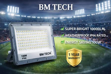 Water Proof Flood Light 100 Watt / 50 Watt / 30 Watt / Shade Fox