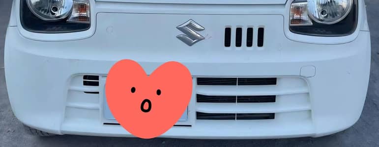 japense alto geniune scratchless bumper zero meter