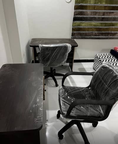 Two study tables + Chairs for sale very cheap price