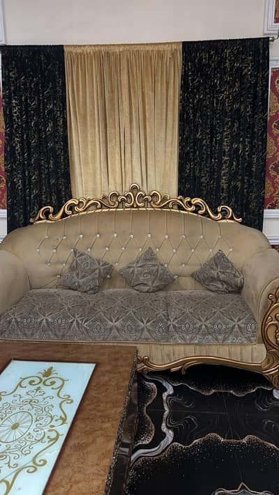 3 seater sofa with table 45 thousand