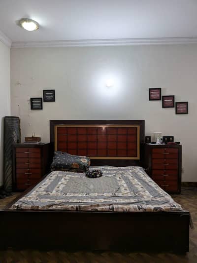king size bed (pure wooden) full set