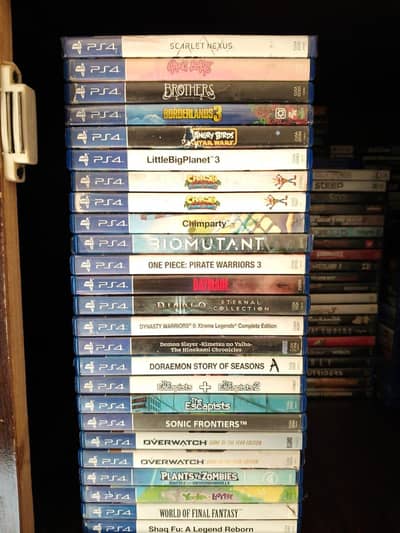play station game's available