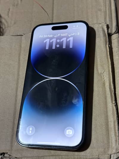 Iphone 14 pro Non-Pta Jv 256 Gb for sale Matt Black colour 10/10