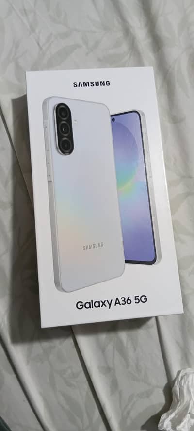 Samsung A 36 5g 8GB - 256 GB Awesome white