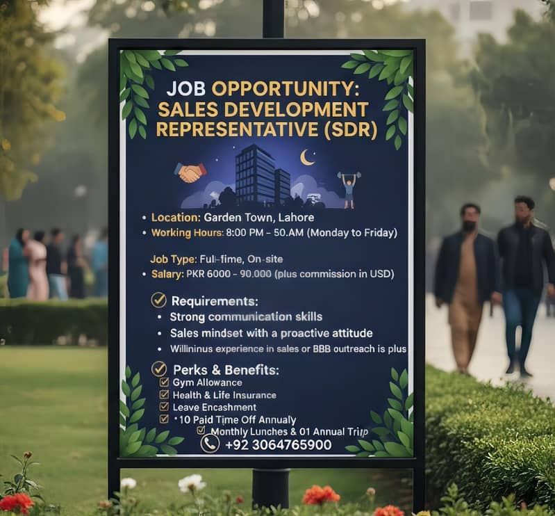 Sales Development Representative (SDR) 0