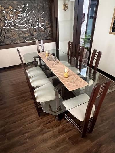 Dining Set 8 Seater wooden