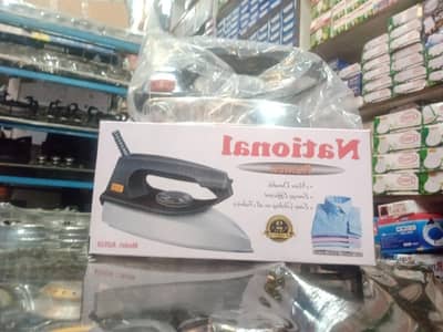 National iron 1 Year warranty 