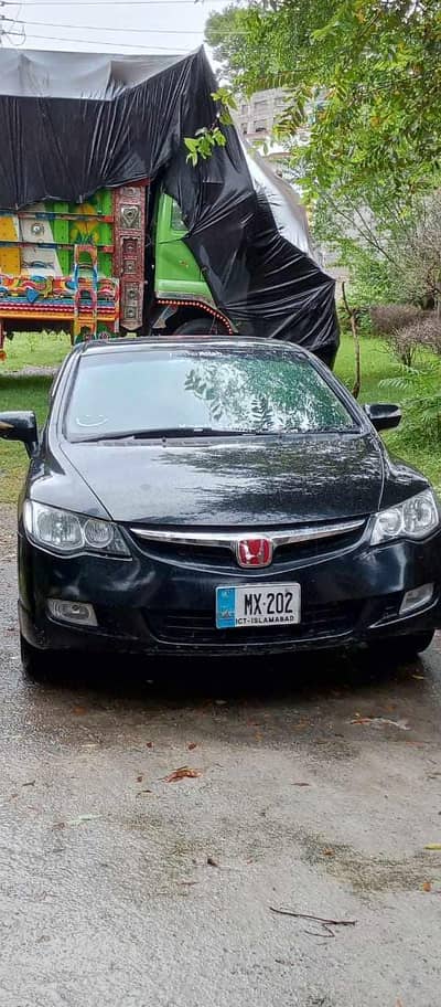 Honda Reborn 2007 model 2008 registration  Islamabad no seal to seal